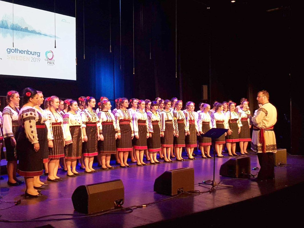 Corala „Ciprian Porumbescu” premiată în Suedia 123189