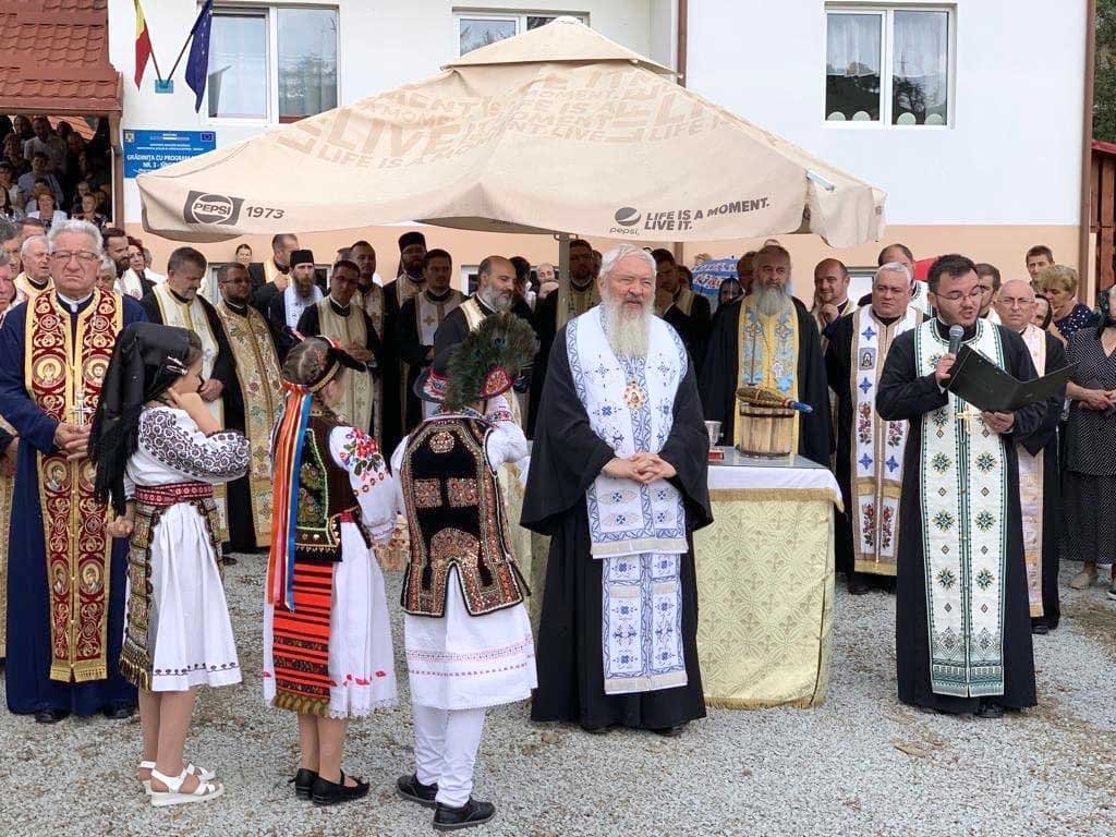 Piatră de temelie pentru noua biserică din orașul stațiune Sîngeorz-Băi 123167