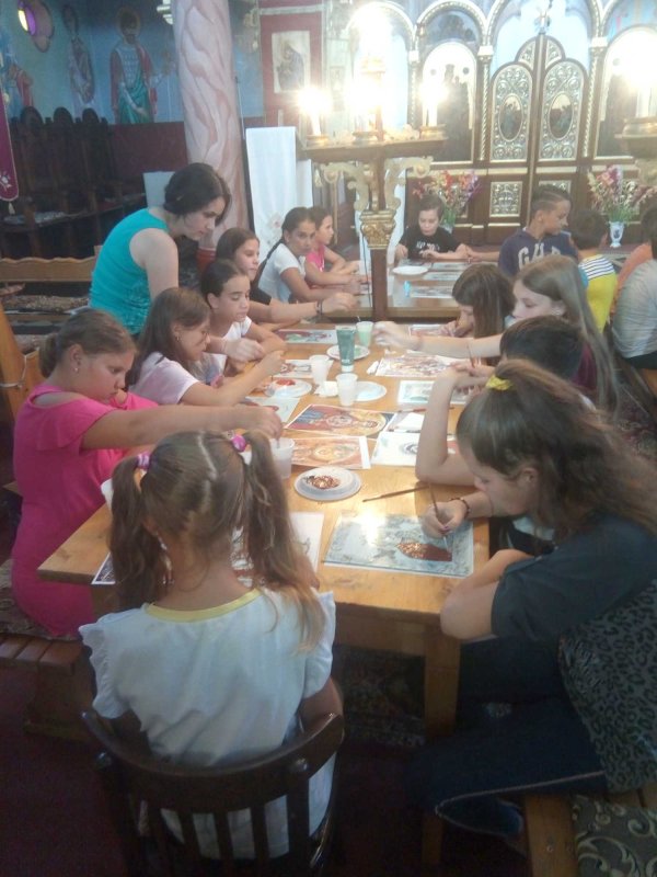 Tabăra de creație religioasă în Parohia Tilecuș, Oradea 123176