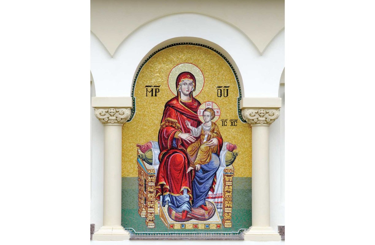 Fecioara ridicată la Viață și așezată deasupra lumii îngerești 122769