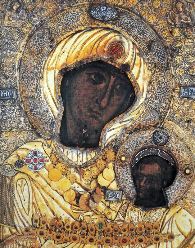 Fecioara ridicată la Viață și așezată deasupra lumii îngerești 122773