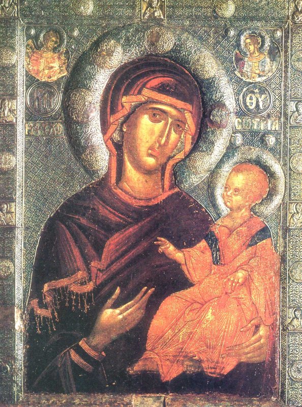 Fecioara ridicată la Viață și așezată deasupra lumii îngerești 122776