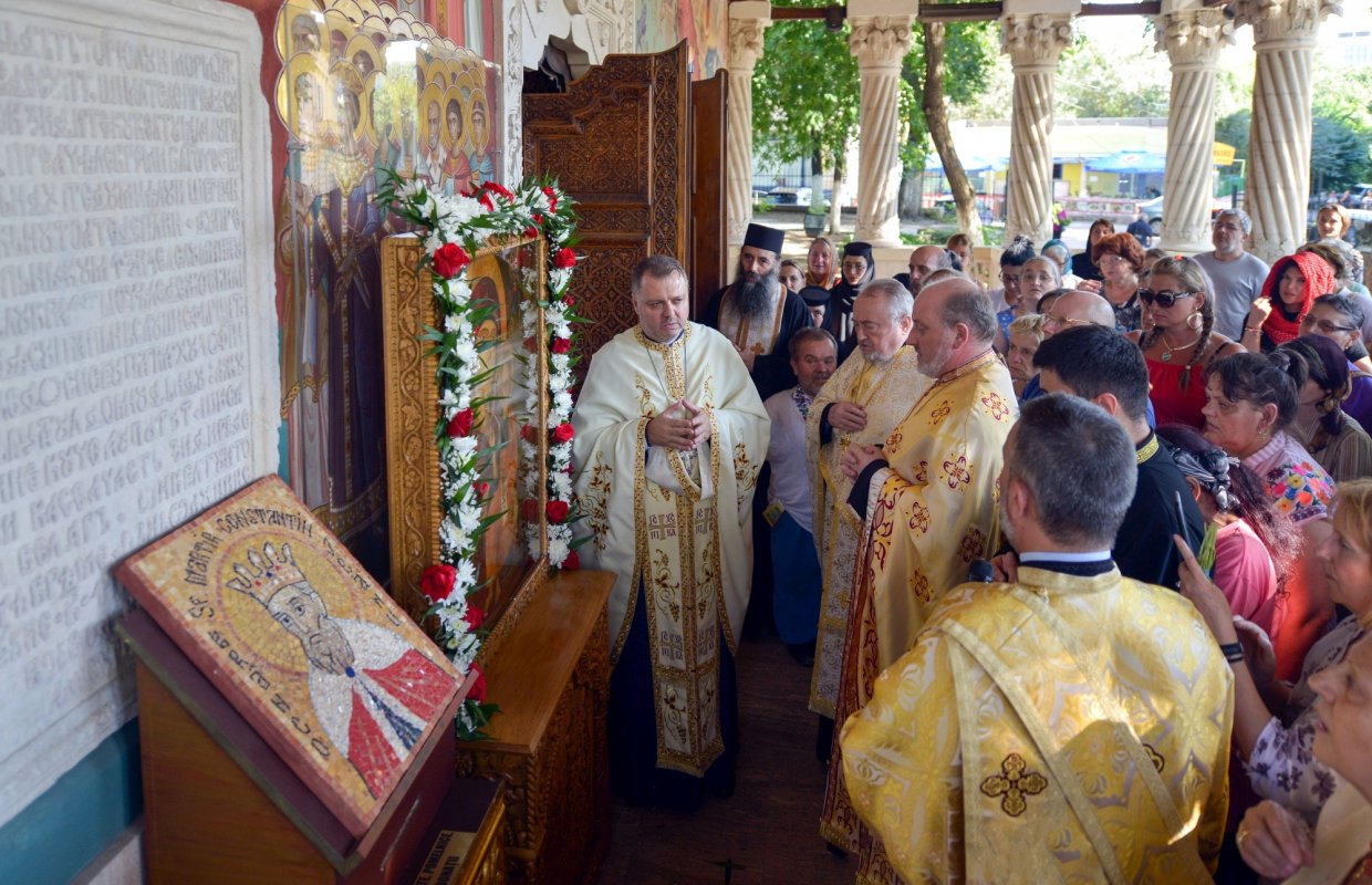 Icoana Maicii Domnului „Îndrumătoarea” a ajuns la Biserica „Sfântul Gheorghe”-Nou 123684