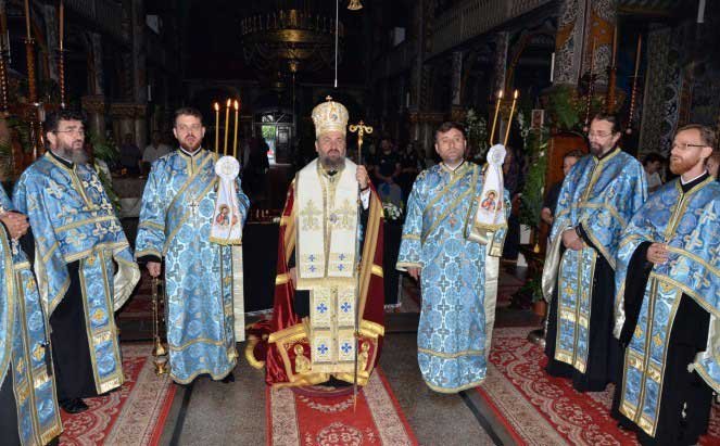 Slujiri arhierești la sărbătoarea Adormirii Maicii Domnului 123858