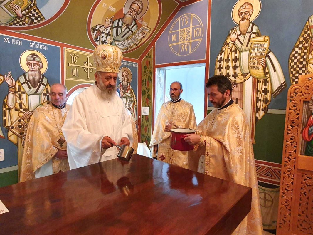 Târnosirea bisericii Schitului „Adormirea Maicii Domnului” din Zimți, Reghin 124102