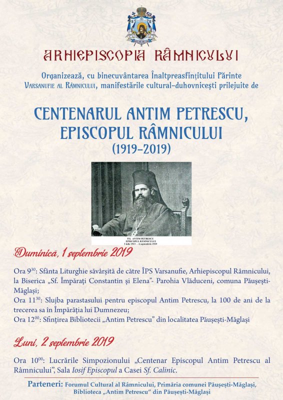 Activităţi culturale în Arhiepiscopia Râmnicului 124713