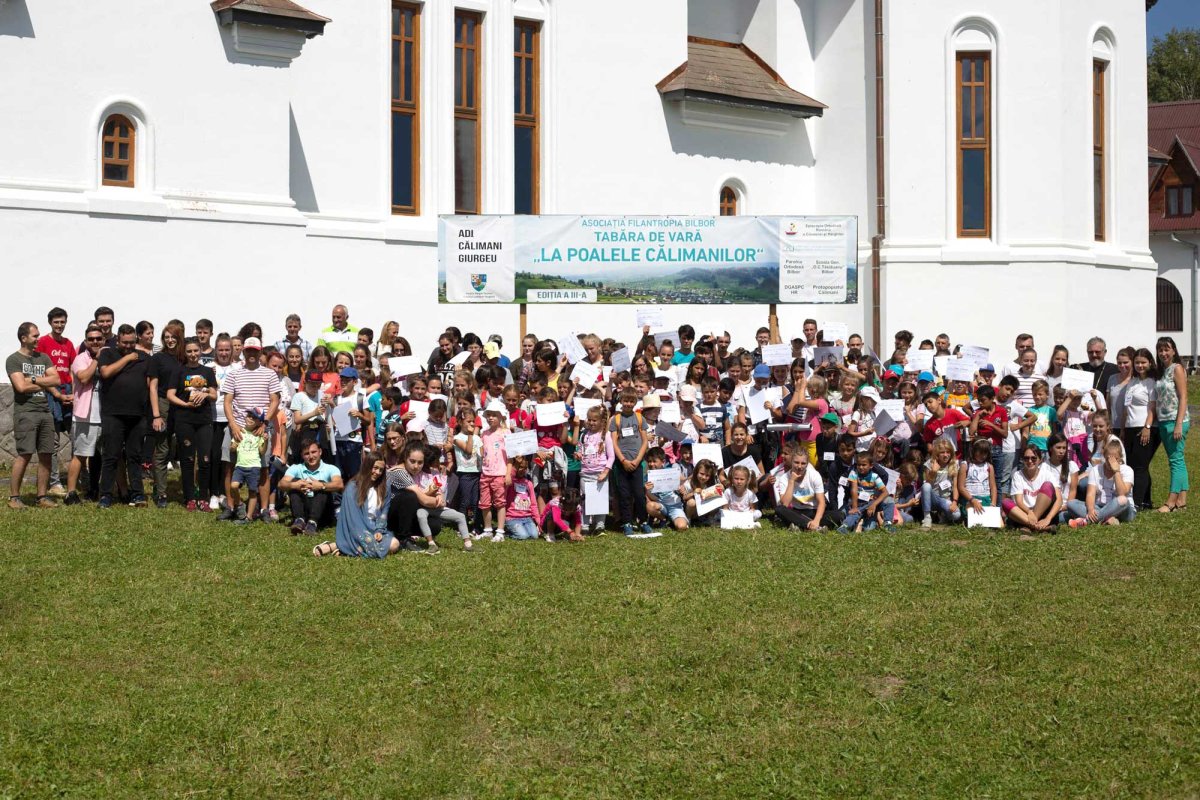 Tabăra „La poalele Călimanilor” Bilbor - Harghita la a treia ediție 124736
