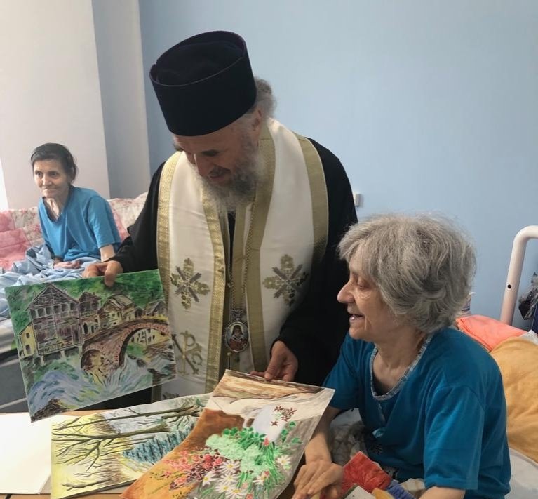 Binecuvântare pentru pacienții de la Spitalul de recuperare din Brăila 124755