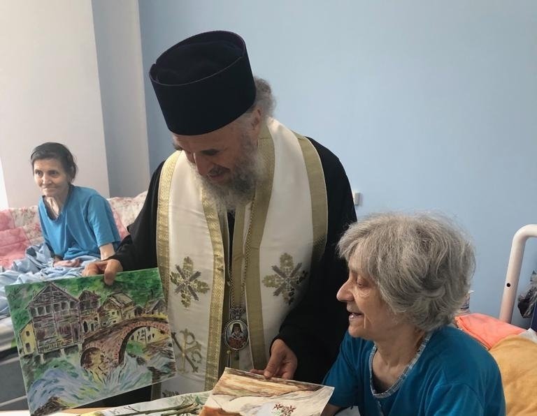 Binecuvântare pentru pacienții de la Spitalul de recuperare din Brăila 124756