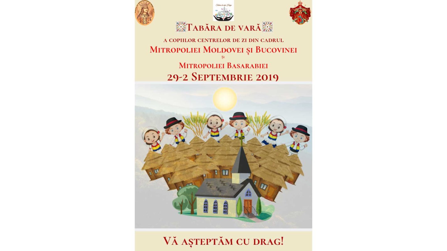 Tabără de vară pentru copiii din centrele de zi ale Mitropoliei Moldovei şi Bucovinei şi ale Mitropoliei Basarabiei, la Hârja 124876