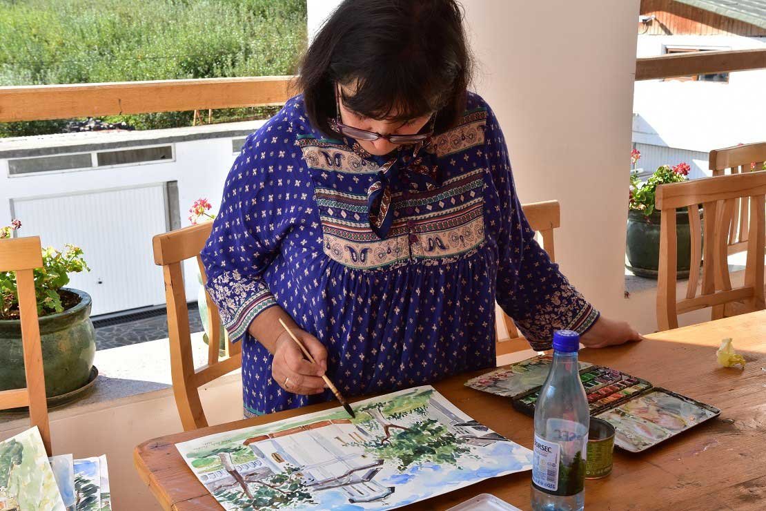 Tabără pentru artişti, la Mănăstirea Cozia 126665