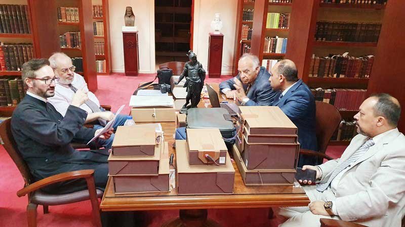 Restaurare de manuscrise în Alexandria Egiptului 126457