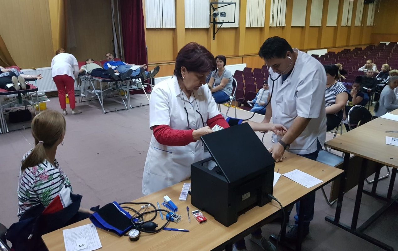 Acțiune de donare de sânge la Mizil, Prahova  127372