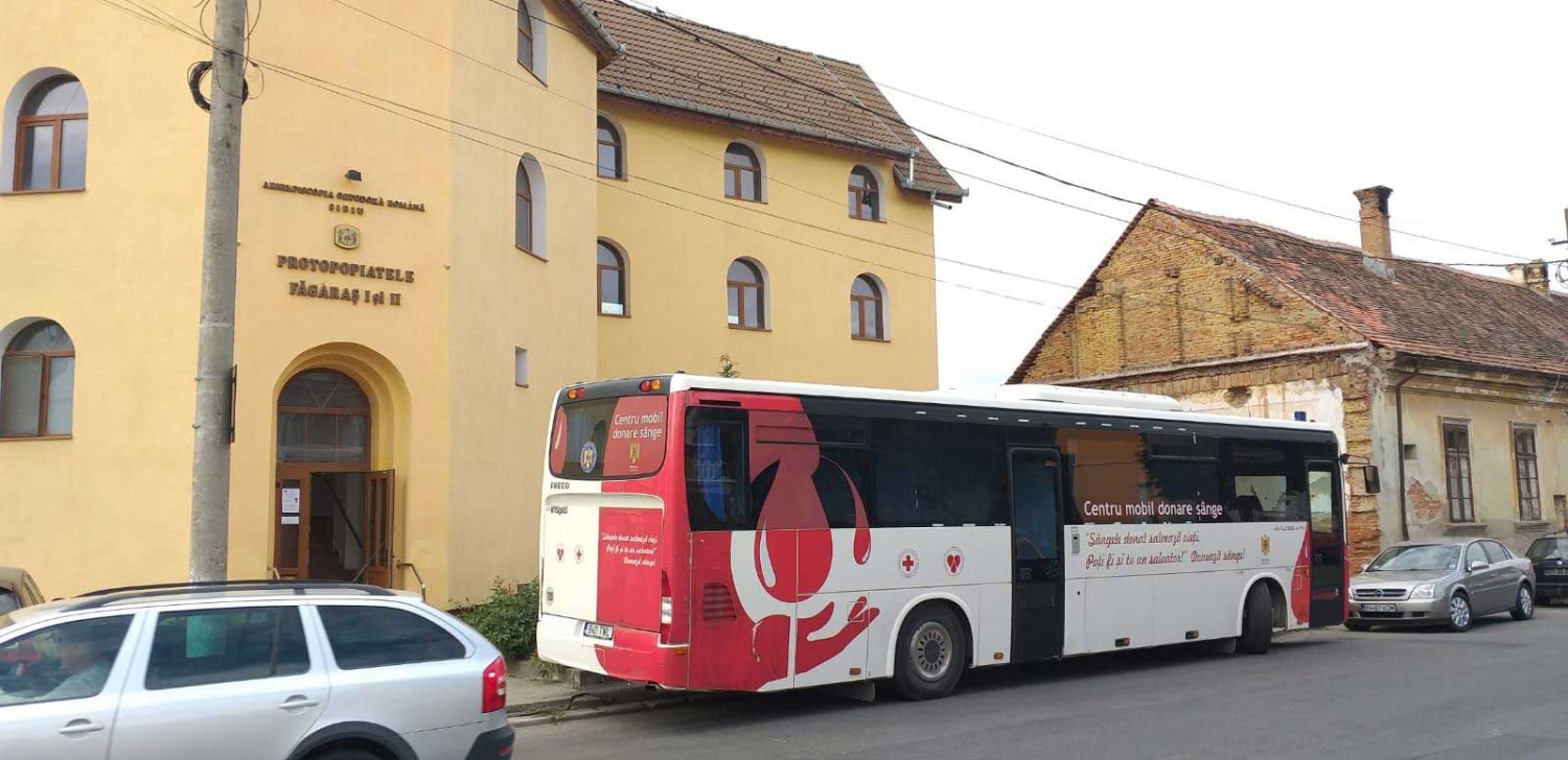 Activitate de donare de sânge la Făgăraş, judeţul Braşov 127389