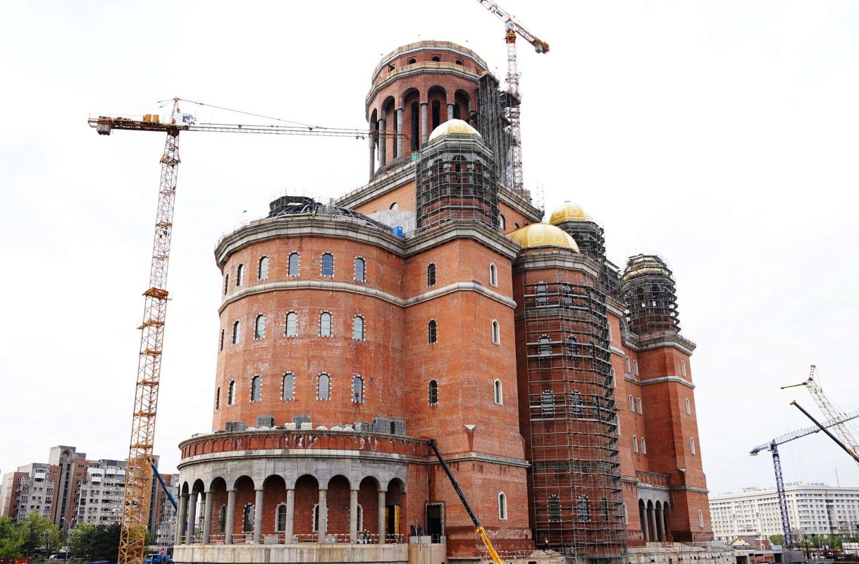 Progrese importante pe șantierul Catedralei Naționale 127643