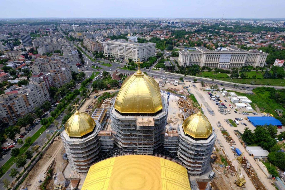 Progrese importante pe șantierul Catedralei Naționale 127644