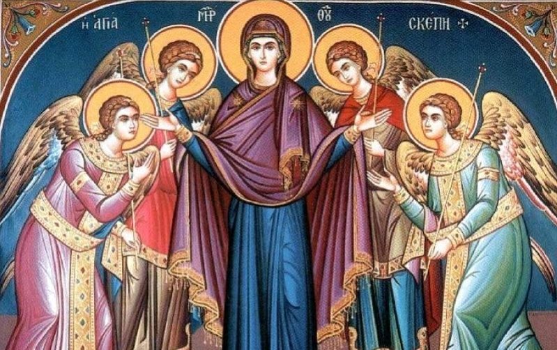 Acoperământul Maicii Domnului; Sf. Ap. Anania; Sf. Cuv. Roman Melodul; Sf. Cuv. Iosif şi Chiriac de la Bisericani 127826