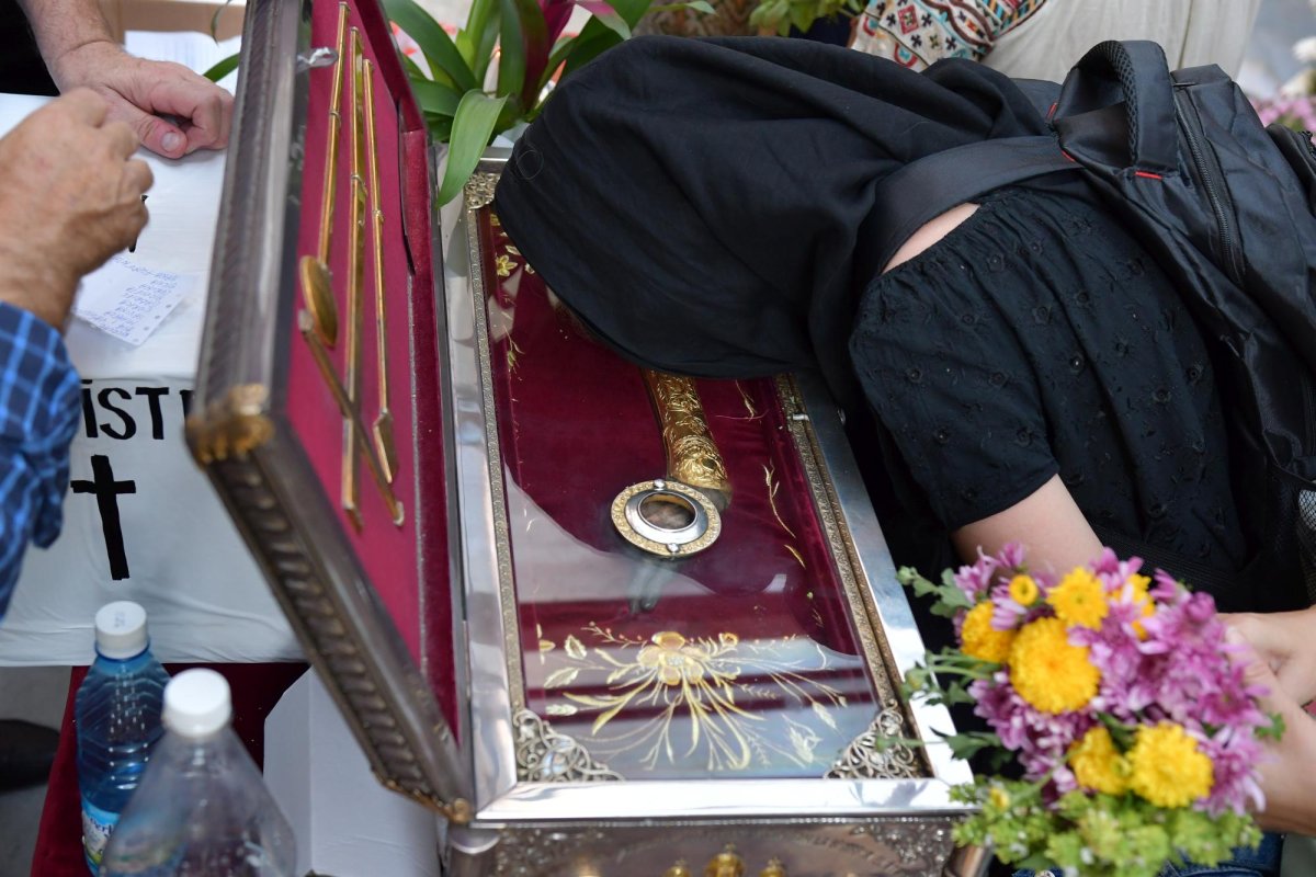 Mucenicii Ciprian şi Iustina, sărbătoriţi la Biserica Zlătari din Capitală 127973