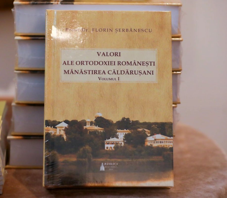 Lucrare care pune în lumină istoria și valoarea Mănăstirii Căldărușani 128137