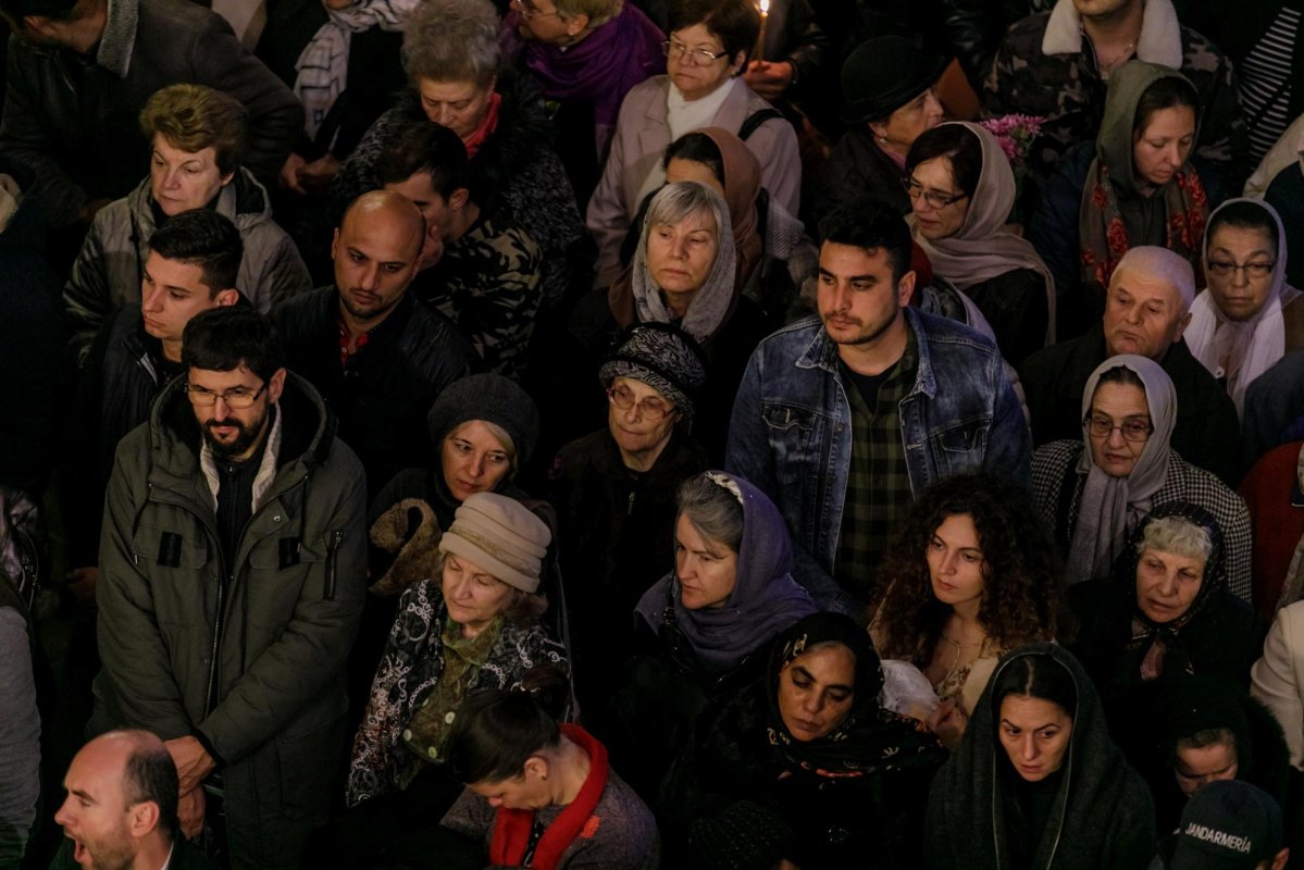 Procesiune cu moaștele Sfintei Parascheva la Iași 128790