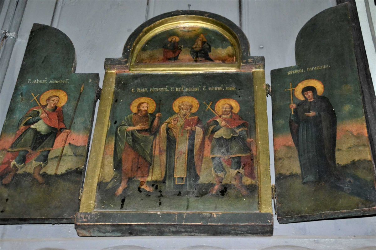 Chipurile Sfintei Parascheva în bisericile de lemn moldovenești 128365