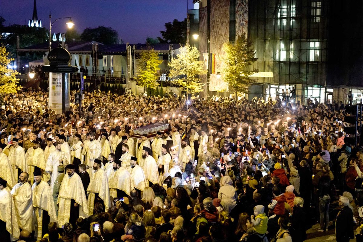 Procesiune în duh de rugăciune pe „Calea Sfinților” 129039