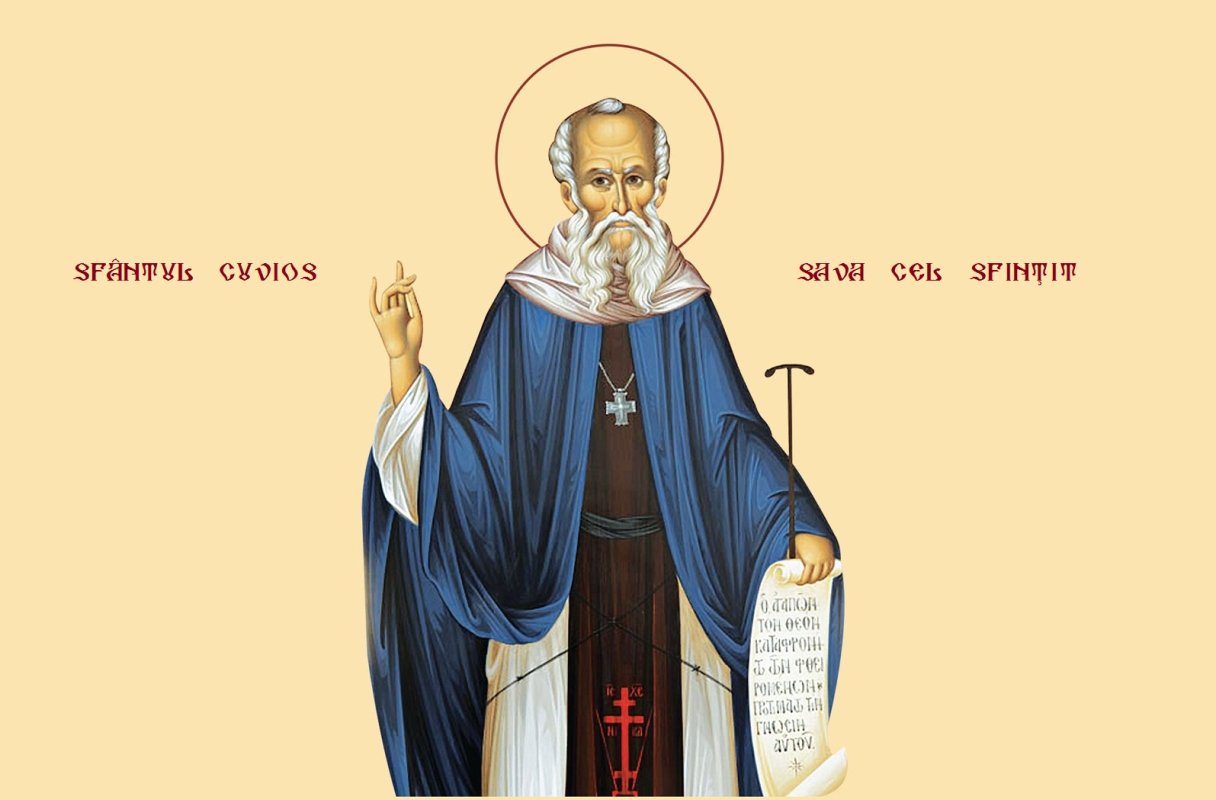 Acatistul Sfântului Cuvios Sava cel Sfinţit (5 decembrie) 134127