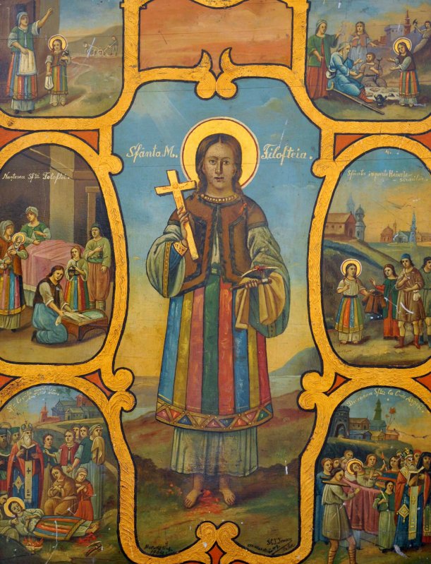 O amintire a ajutorului Sfintei Filofteia în satul Stolnici 130108
