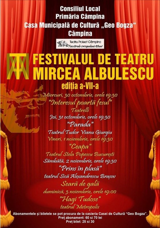 Agenda culturală 29 octombrie – 4 noiembrie 130845