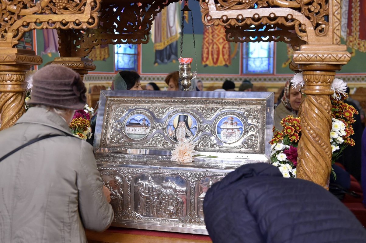 Sfântul Cuvios Paisie de la Neamţ, sărbătorit în Capitală 132447