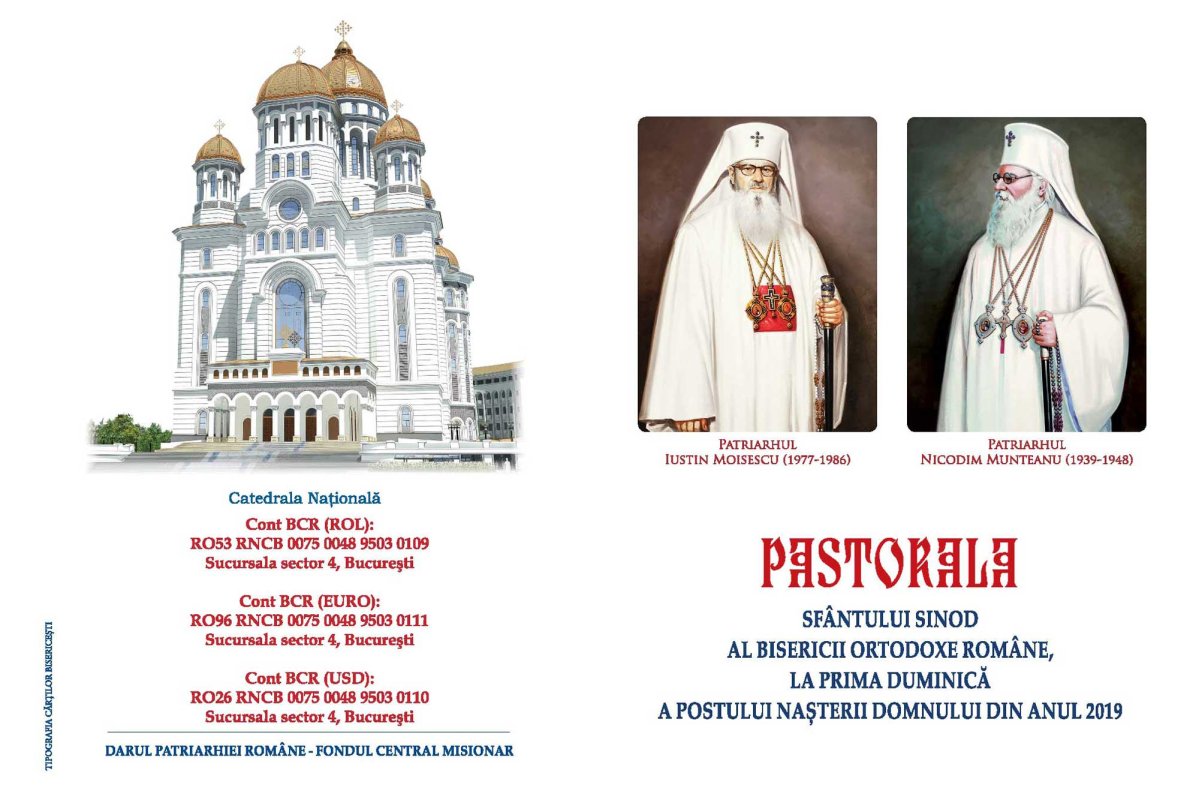 Însemnătatea Anului omagial al satului românesc şi a Anului comemorativ al patriarhilor Nicodim Munteanu şi Iustin Moisescu şi al traducătorilor de cărţi bisericeşti în Patriarhia Română 132460