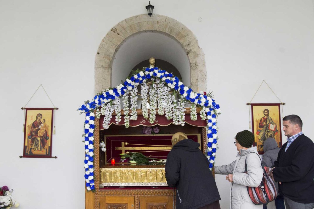 Sfântul Grigorie Decapolitul, cinstit la Mănăstirea Bistrița din Vâlcea 133035