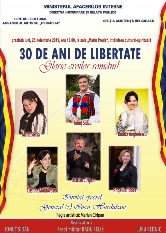 Spectacol dedicat celor 30 de ani de libertate 133096