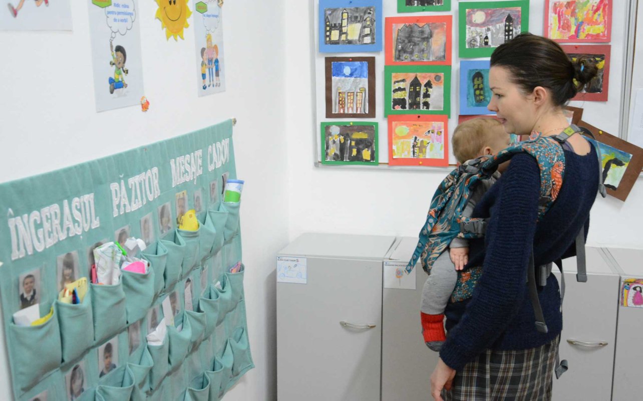 Părinți și copii în vizită la Școala „Varlaam Mitropolitul” din Iași 133202