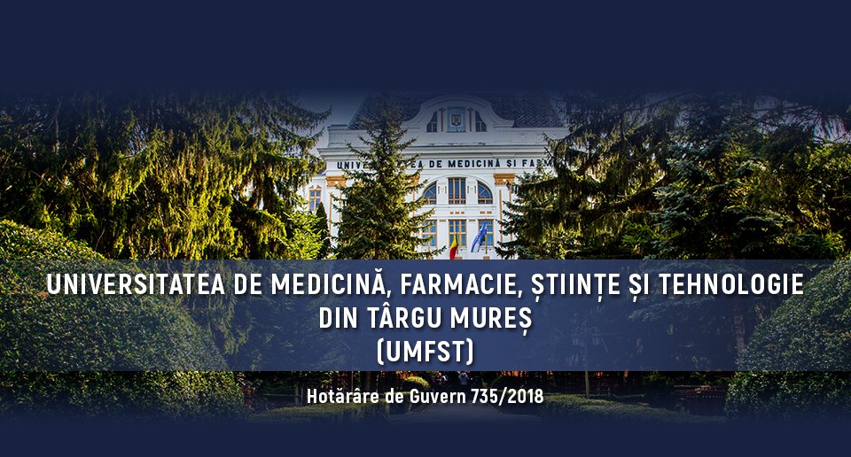 Noi programe de studii la UMFST Târgu Mureș 133491