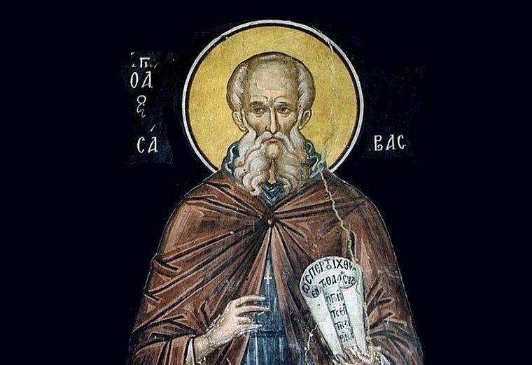 Cuviosul Sava, orânduitor  al slujbelor şi râvnitor ascet 134103