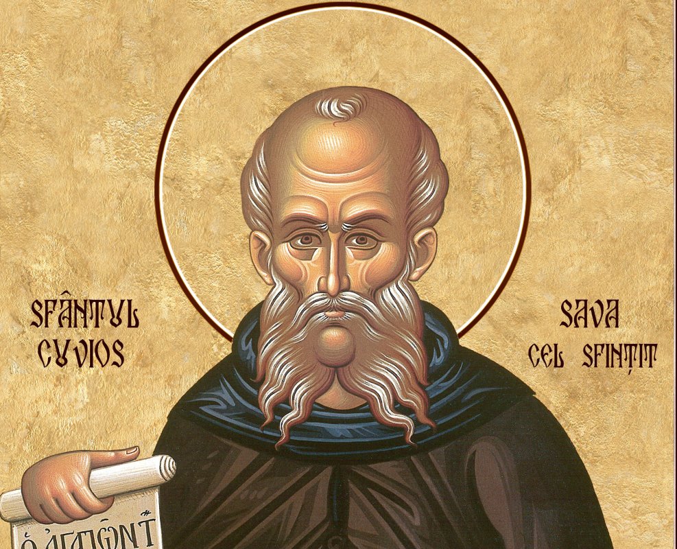 Cuviosul Sava, orânduitor  al slujbelor şi râvnitor ascet 235534