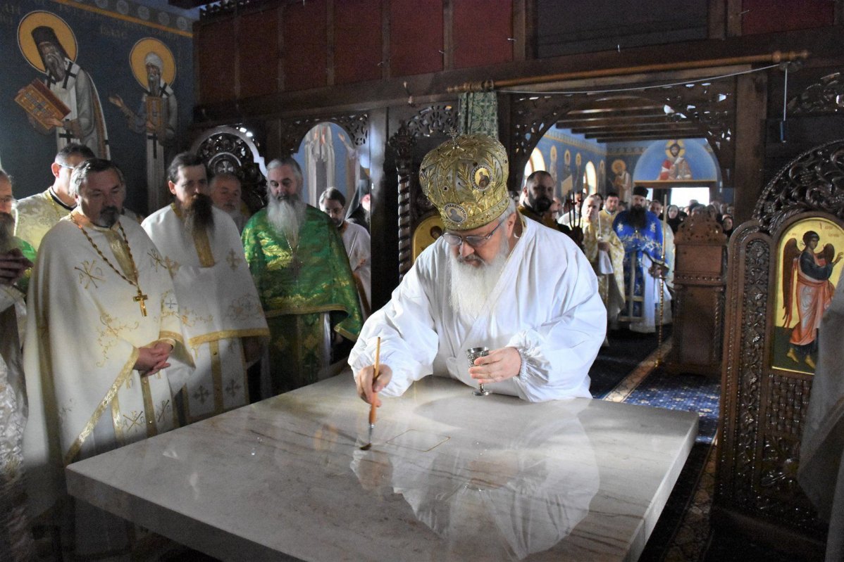 Sfinţirea Paraclisului „Sfântul Porfirie Kavsokalivitul” de la Mănăstirea Rebra-Parva 134354