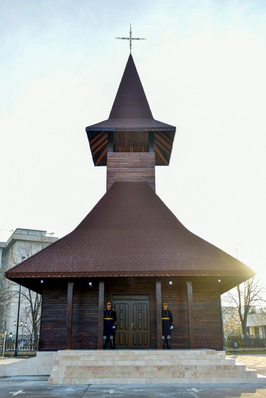 Biserica din incinta MApN, sfinţită de Patriarhul României 134491