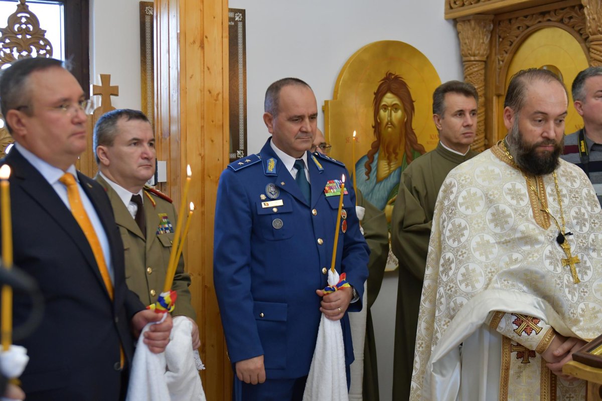 Biserica din incinta MApN, sfinţită de Patriarhul României 134517