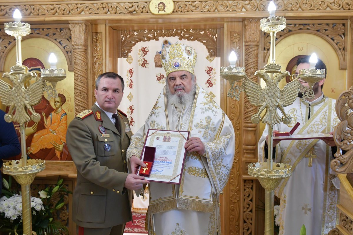 Biserica din incinta MApN, sfinţită de Patriarhul României 134518