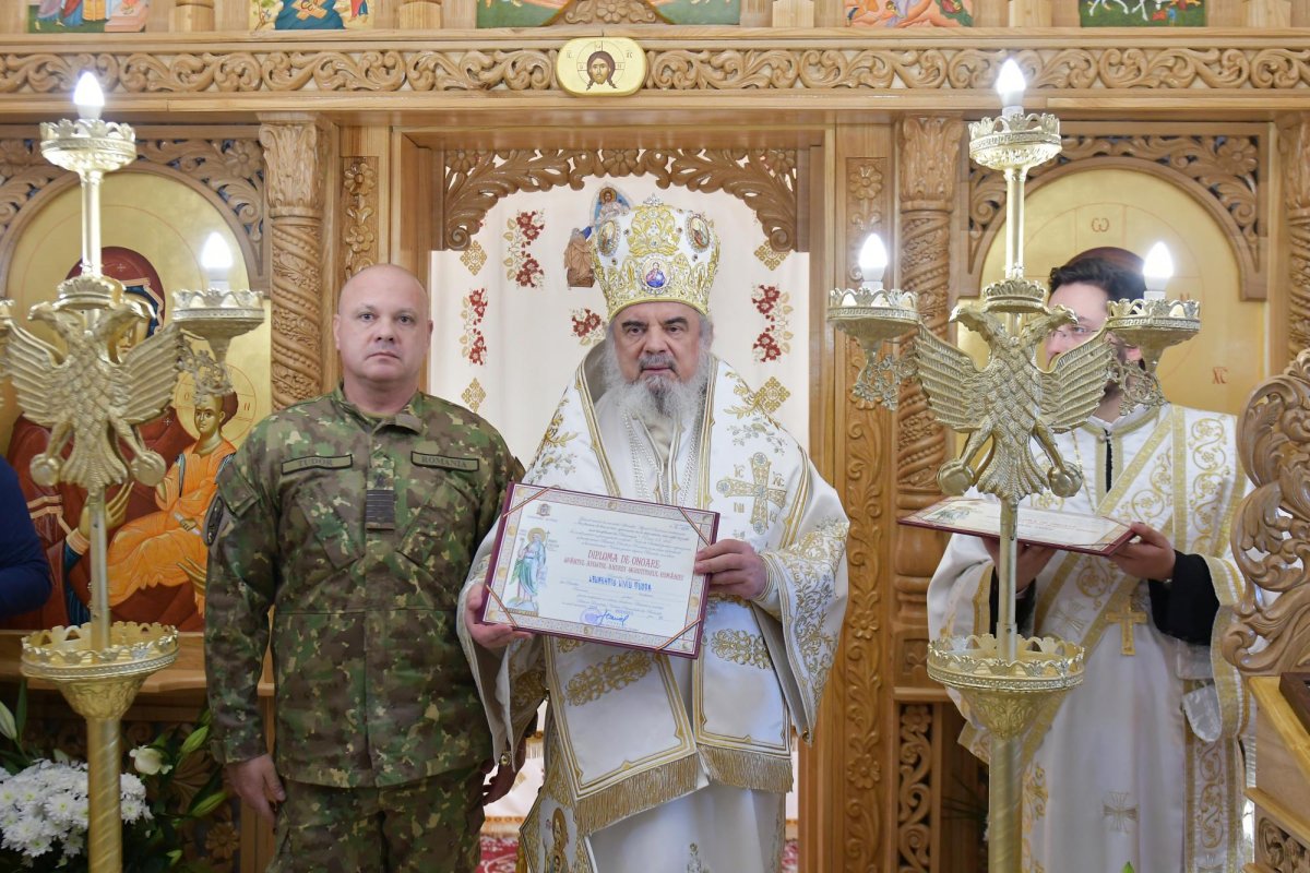Biserica din incinta MApN, sfinţită de Patriarhul României 134525