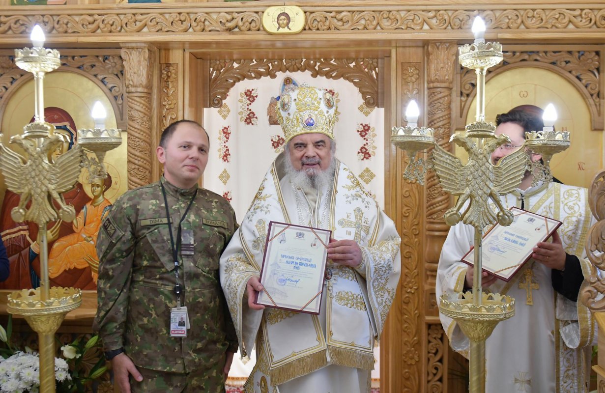 Biserica din incinta MApN, sfinţită de Patriarhul României 134531