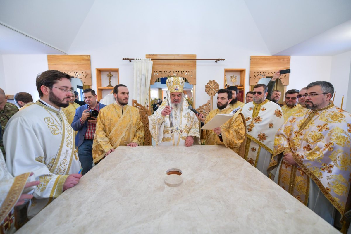 Biserica din incinta MApN, sfinţită de Patriarhul României 134539