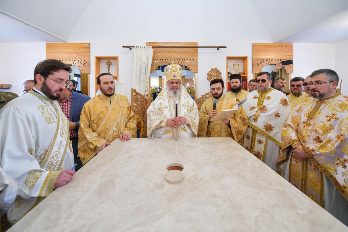 Biserica din incinta MApN, sfinţită de Patriarhul României 134540