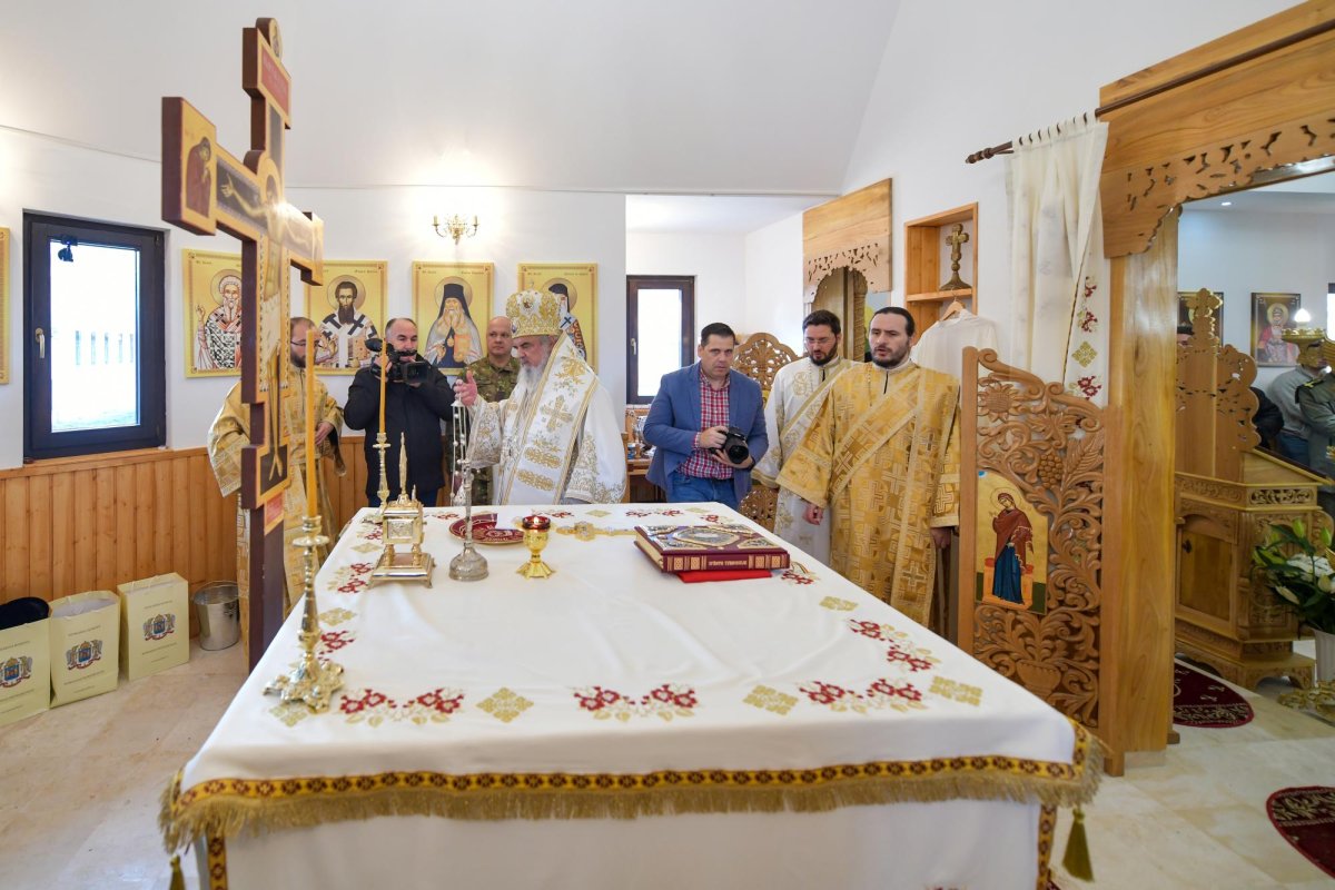 Biserica din incinta MApN, sfinţită de Patriarhul României 134550