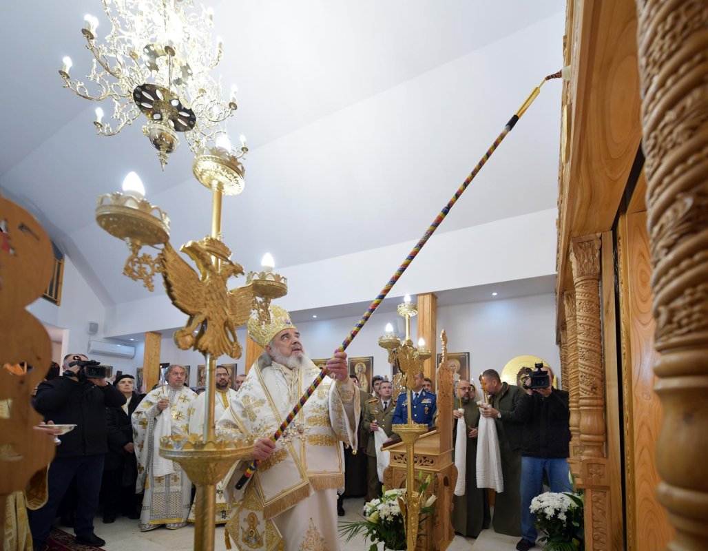Biserica din incinta MApN, sfinţită de Patriarhul României 134556