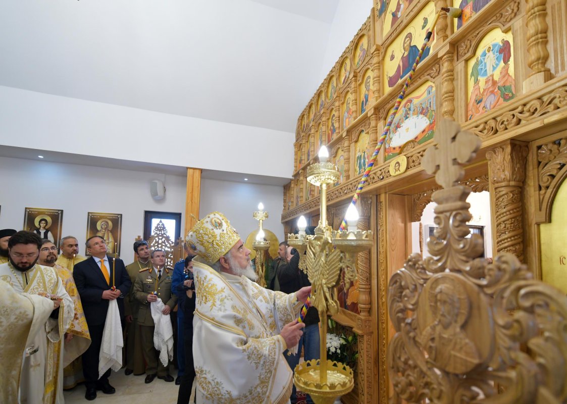 Biserica din incinta MApN, sfinţită de Patriarhul României 134557