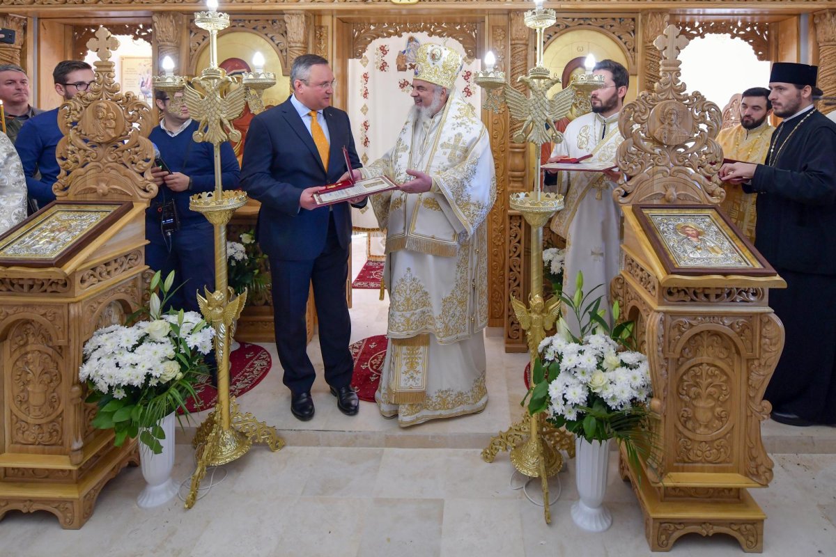 Biserica din incinta MApN, sfinţită de Patriarhul României 134560