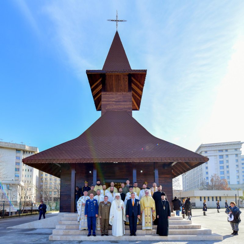 Biserica din incinta MApN, sfinţită de Patriarhul României 134562